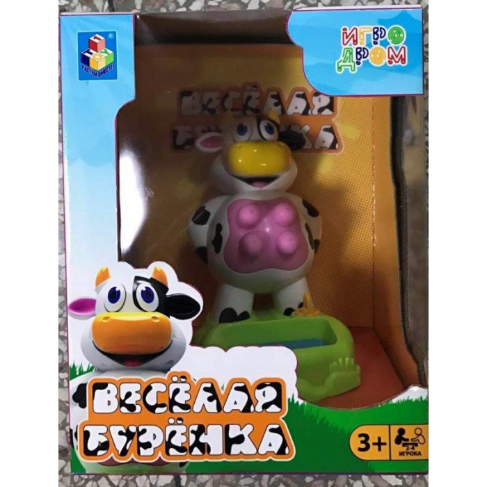 

1 Toy Настольная игра Игродром Весёлая бурёнка, Настольная игра Игродром Весёлая бурёнка