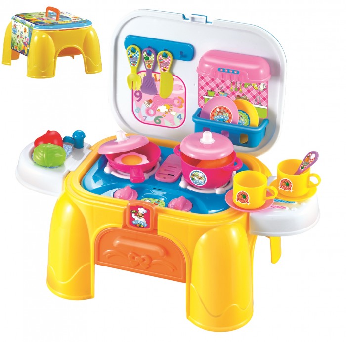 

1 Toy Игровой набор в чемоданчике Профи Хозяюшка 2 в 1, Игровой набор в чемоданчике Профи Хозяюшка 2 в 1