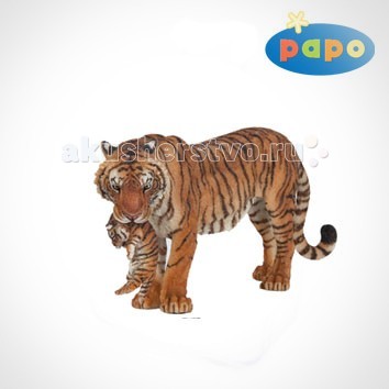 

Papo Игровая реалистичная фигурка Тигрица с детёнышем, Игровая реалистичная фигурка Тигрица с детёнышем