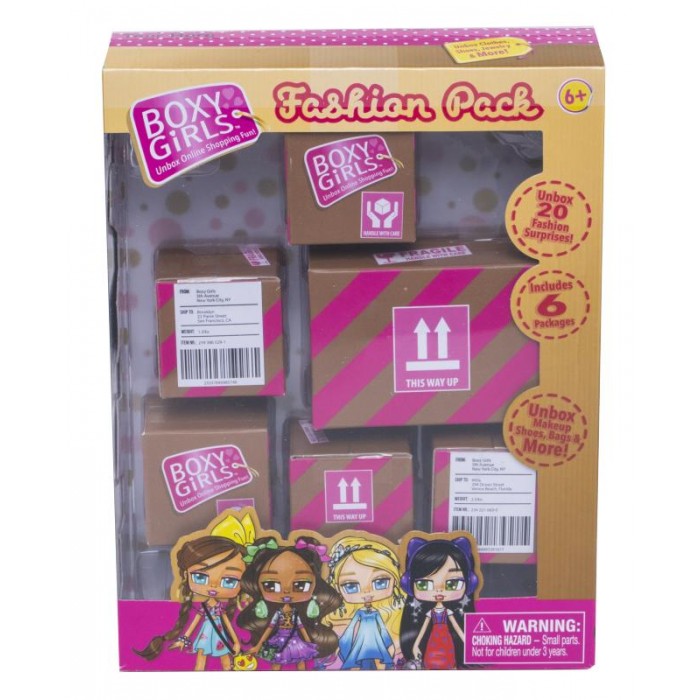 

1 Toy Набор посылок для кукол Boxy Girls, Набор посылок для кукол Boxy Girls