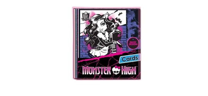 Канцелярия Daisy Design Набор для творчества Письма для друзей Monster High qixels 87110 квикселс набор для творчества атака троллей