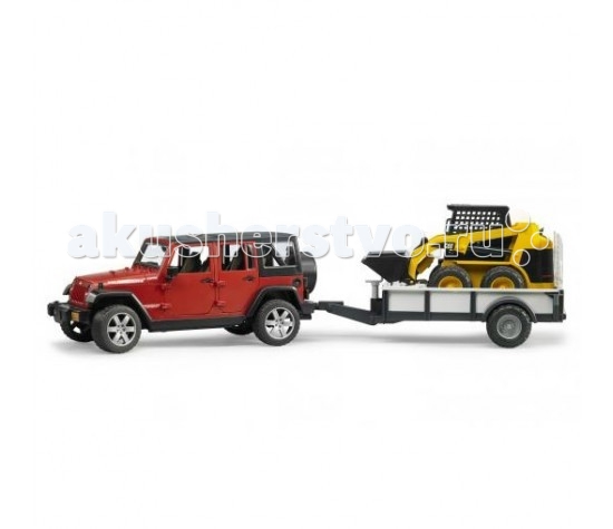 Bruder Внедорожник Jeep Wrangler Unlimited Rubicon 02-925Внедорожник Jeep Wrangler Unlimited Rubicon 02-925 Bruder Внедорожник Jeep Wrangler Unlimited Rubicon 02-925Внедорожник Jeep Wrangler Unlimited Rubicon 02-925Bruder Внедорожник Jeep Wrangler Unlimited Rubicon е только визуально привлекательный вездеход, но также имеет множество функций, которые имеют неограниченные возможности. Капот открывается, машина управляется рулем, двери открываются, прицеп с погрузчиком в комплекте и многое другое! Идеально подходят фигурки брудер. К передней части можно прикрепить аксессуары bruder. С такой игрушкой Ваш ребенок будет играть с большим удовольствием! Особенности: Стекла автомобиля из прозрачного пластика Имеются фары Установлены стандартные разъемы для крепления аксессуаров Передние и задние двери открываются На крыше имеется съемный люк Управляется рулем Можно посадить фигурки Капот открывается Колеса выполнены в стиле настоящего внедорожника В комплекте идет прицеп и погрузчик для прицепа Идеально подходит для детей от 3 лет и старше В Выполнен в масштабе 1 к 16 от реальной модели Размеры: 32.9 х 14.4 х 14.2 см Выполнен из пищевой пластмассы ABS<br>