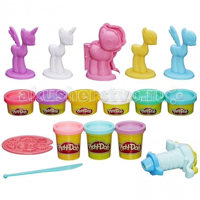

Play-Doh Hasbro Набор Создай любимую Пони, Hasbro Набор Создай любимую Пони