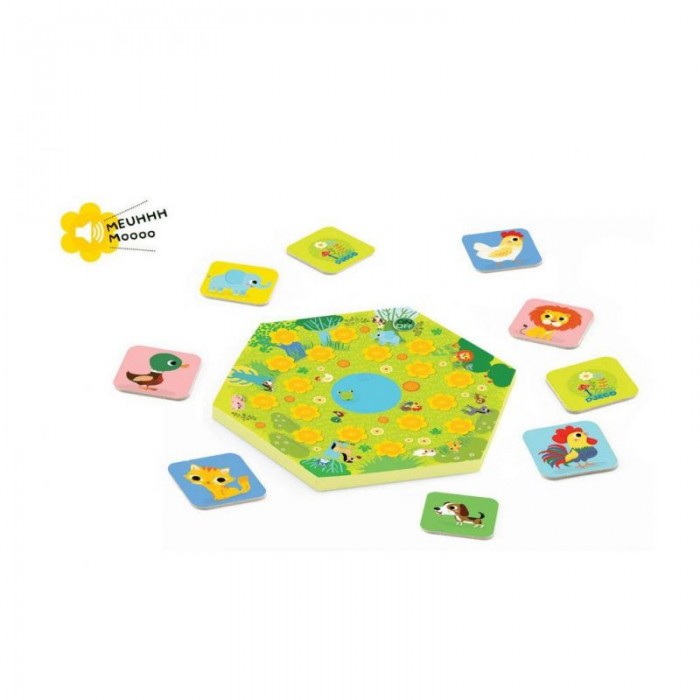

Djeco Настольная игра Мемо Мяу, Настольная игра Мемо Мяу