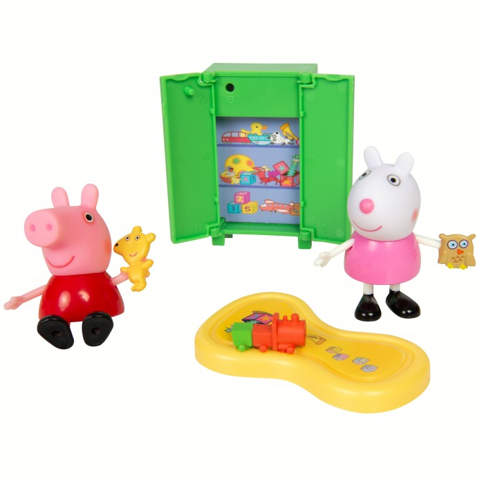 фото Свинка Пеппа (Peppa Pig) Игровой набор Пеппа и Сьюзи играют в игры