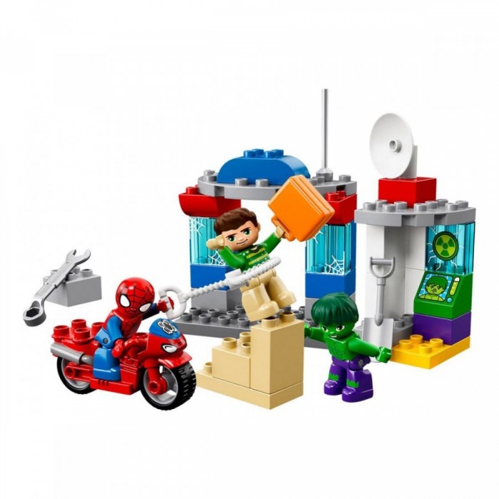 

Конструктор Lego Duplo 10876 Super Heroes Приключения Человека-паука и Халка, Duplo 10876 Super Heroes Приключения Человека-паука и Халка