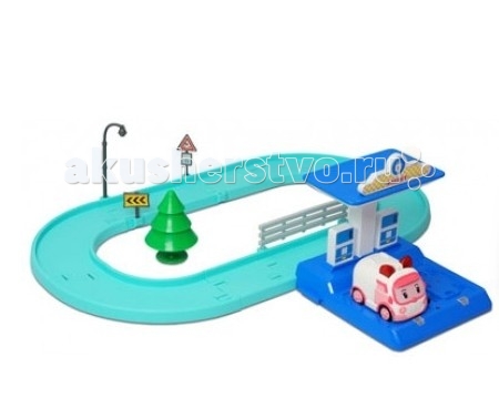 

Робокар Поли (Robocar Poli) Трек с Умной машинкой Эмбер
