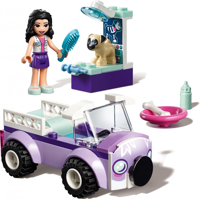 

Конструктор Lego Friends 41360 Передвижная ветклиника Эммы, Friends 41360 Передвижная ветклиника Эммы