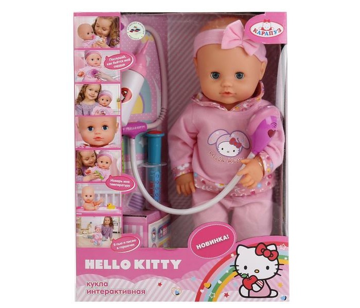 

Карапуз Пупс Hello Kitty 40 см, Пупс Hello Kitty 40 см
