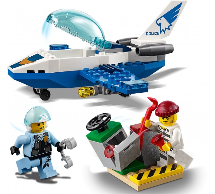 

Конструктор Lego City 42096 Police Воздушная полиция: патрульный самолёт, City 42096 Police Воздушная полиция: патрульный самолёт