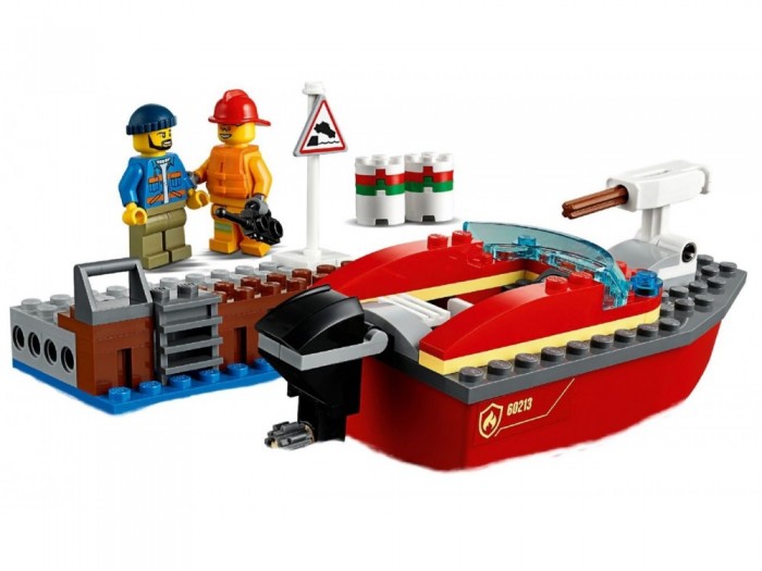 

Конструктор Lego City 60213 Fire Пожар в порту, City 60213 Fire Пожар в порту