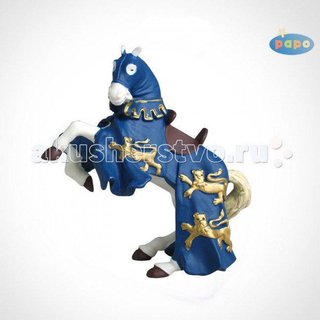 

Papo Игровая реалистичная фигурка Конь короля Ричарда, Игровая реалистичная фигурка Конь короля Ричарда