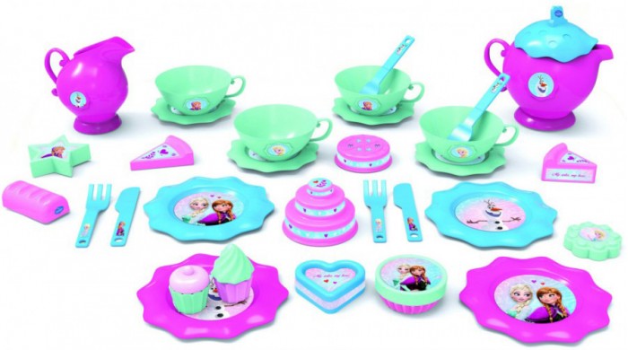 фото Bildo Игровой набор посуды для чая Холодное сердце большой
