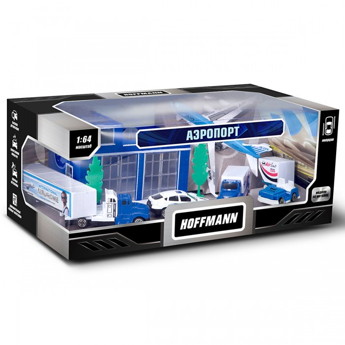 

Hoffmann Набор из машин Аэропорт 1:64, Набор из машин Аэропорт 1:64