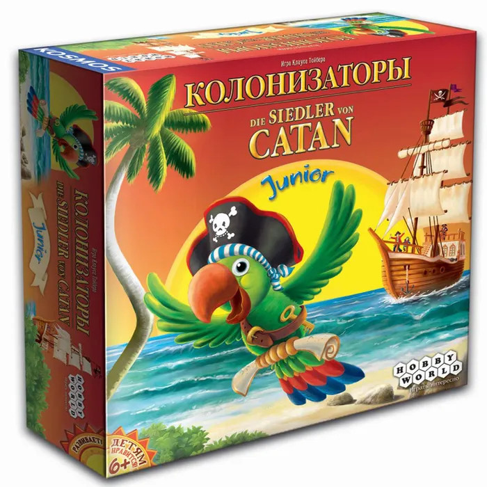 фото Hobby world настольная игра колонизаторы junior