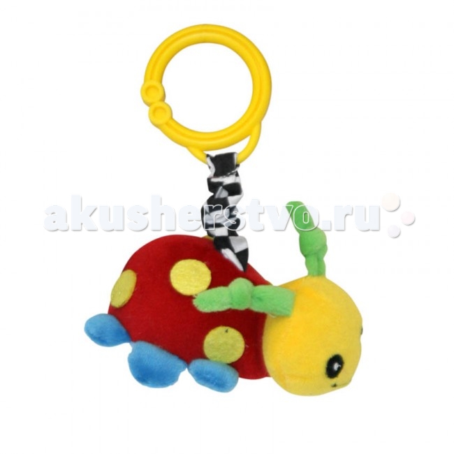 Подвесные игрушки Bertoni (Lorelli) Божья коровка с вибрацией игрушки подвески playgro игрушка подвеска божья коровка