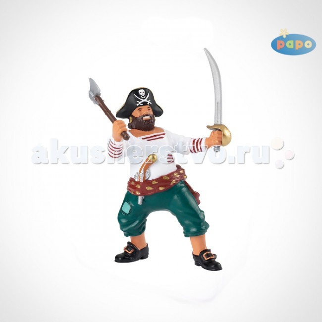 

Papo Игровая фигурка Пират с мечом, Игровая фигурка Пират с мечом