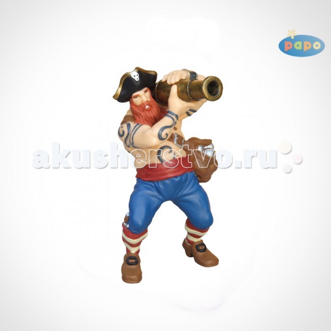 

Papo Игровая фигурка Пират Канонир, Игровая фигурка Пират Канонир