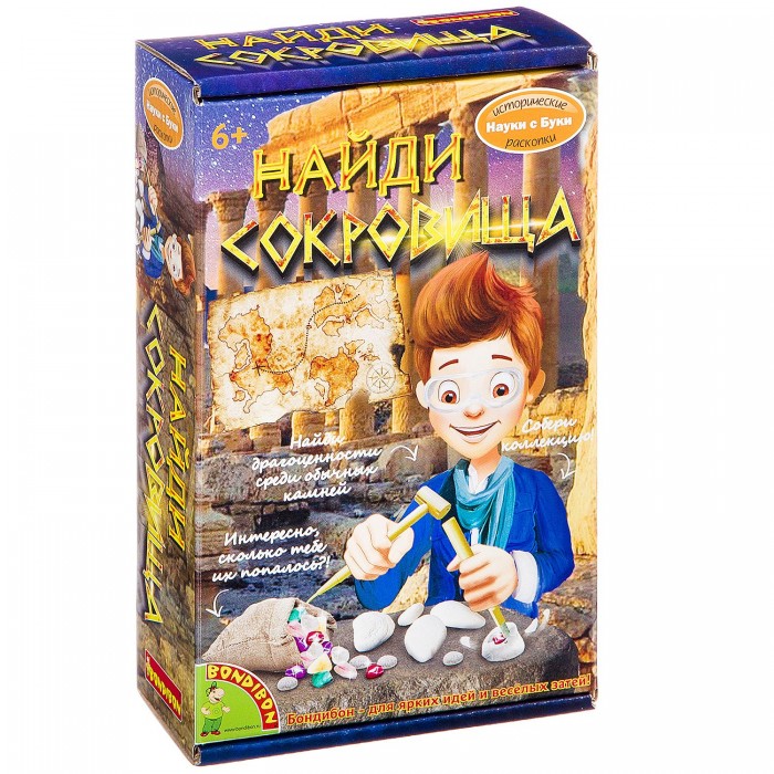 

Bondibon Французские опыты Науки с Буки Найди сокровища, Французские опыты Науки с Буки Найди сокровища