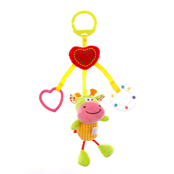 

Подвесная игрушка Forest kids Коровка с колечками, Коровка с колечками