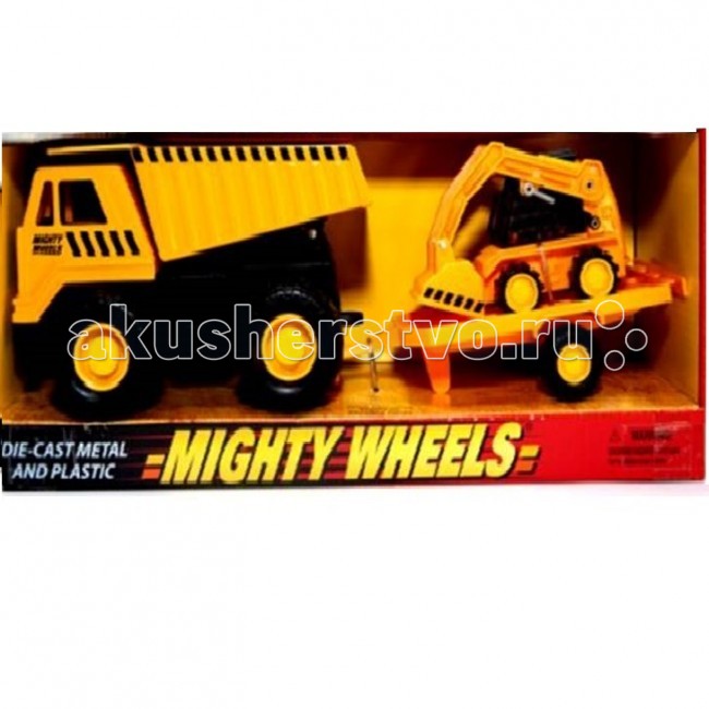 Mighty Wheels Soma Строительная техника Карьерный грузовик минипогрузчик Бобкэт 18 смSoma Строительная техника Карьерный грузовик минипогрузчик Бобкэт 18 см Mighty Wheels Soma Строительная техника Карьерный грузовик минипогрузчик Бобкэт 18 смSoma Строительная техника Карьерный грузовик минипогрузчик Бобкэт 18 смMighty Wheels Soma Строительная техника Карьерный грузовик минипогрузчик Бобкэт 18 см - необходимая на любой стройке техника. Ребенок сможет придумать много сюжетно-ролевых игр с участием этой машины, развивая фантазию, воображение, координацию и мелкую моторику. Набор состоит из: Карьерного Самосвала и полуприцепа с минипогрузчиком Бобкэт яркого жёлтого цвета, который соответствует традиционным цветам строительной техники. Игрушки достаточно крупные: самосвал имеет длину около 35 см, а минипогрузчик – 18 см. Все колёса движутся, самосвал имеет откидывающийся кузов, а минипогрузчик – поднимающийся ковш. Игрушки изготовлены из прочного пластика и легко моются, что позволяет использовать их не только дома, но и на на улице - в условиях, максимально приближенных к реальным.<br>