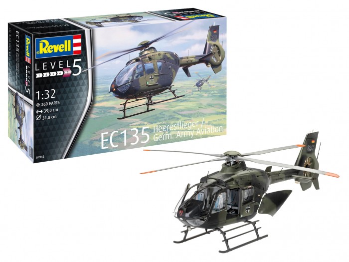 фото Конструктор Revell Вертолет Ec135 немецкая армия