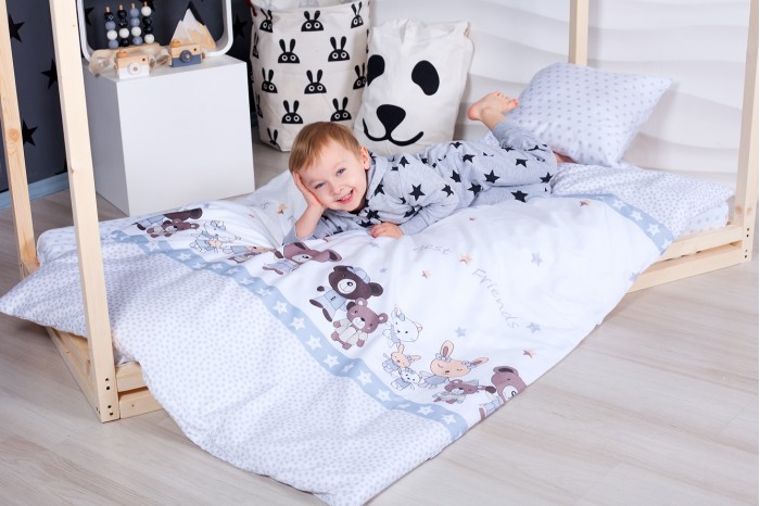 

Комплект в кроватку Makkaroni Kids Веселая компания (4 предмета) 160х80 см, Веселая компания (4 предмета) 160х80 см