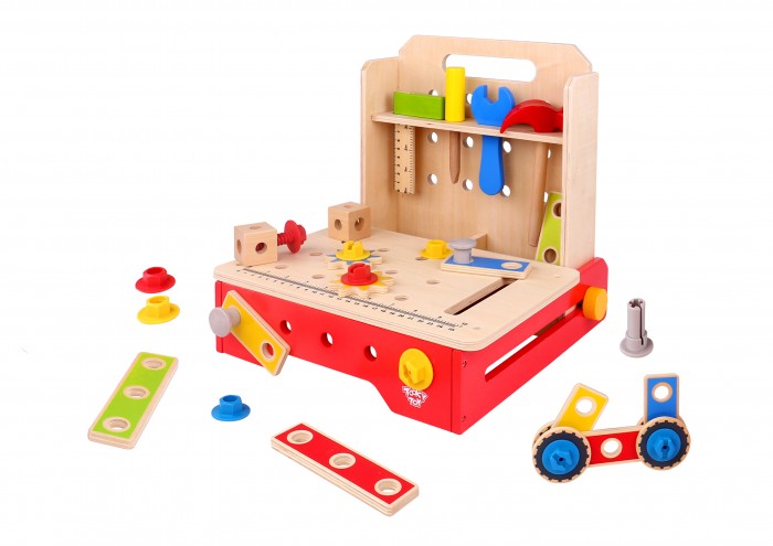 

Деревянная игрушка Tooky Toy Набор Мастерская TKC 465, Набор Мастерская TKC 465