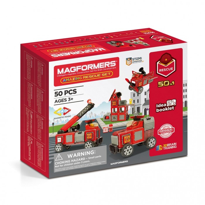 

Конструктор Magformers Магнитный Amazing Rescue Set (50 элементов), Магнитный Amazing Rescue Set (50 элементов)