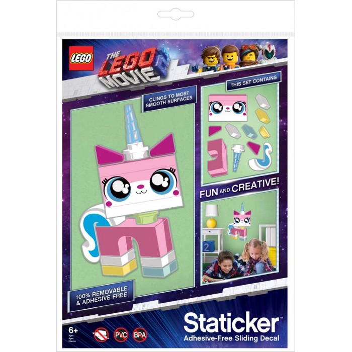 

Lego Movie 2 Набор статических наклеек Staticker Unikitty, Movie 2 Набор статических наклеек Staticker Unikitty