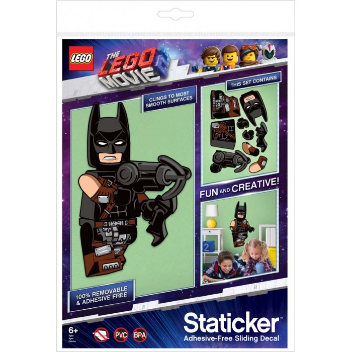 

Lego Movie 2 Набор статических наклеек Staticker Batman, Movie 2 Набор статических наклеек Staticker Batman