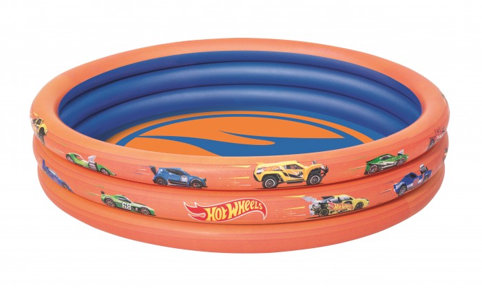 

Bestway Бассейн Hot Wheels 122х25 см, Бассейн Hot Wheels 122х25 см