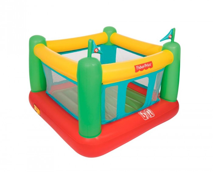 

Bestway Надувной батут Fisher Price со встроенным электронасосом 175х173х135 см, Надувной батут Fisher Price со встроенным электронасосом 175х173х135 см