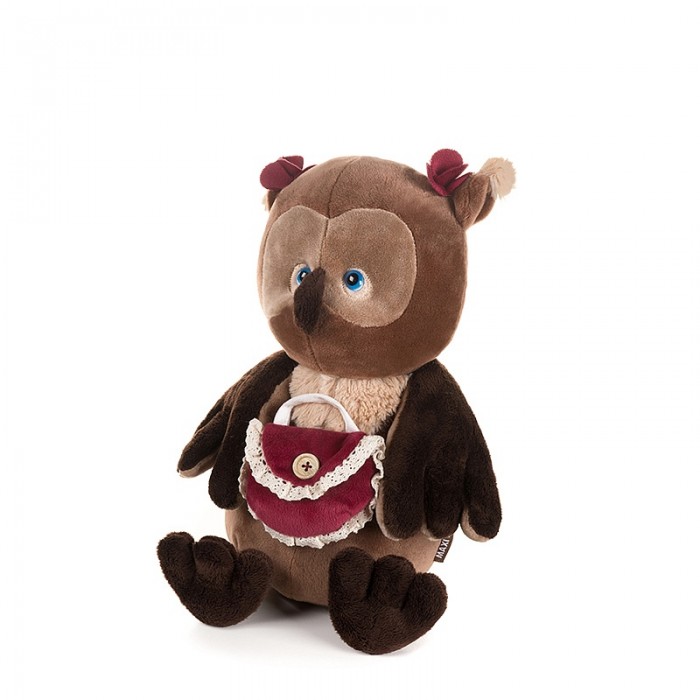 

Мягкая игрушка Romantic Plush Club Luxury Романтичная Сова с красной сумочкой 20 см, Luxury Романтичная Сова с красной сумочкой 20 см