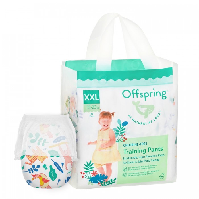 фото Offspring Подгузники-трусики Джунгли XXL (15-23 кг) 24 шт.