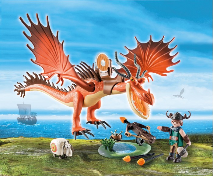 

Конструктор Playmobil Драконы Сморкала и Криволык, Драконы Сморкала и Криволык