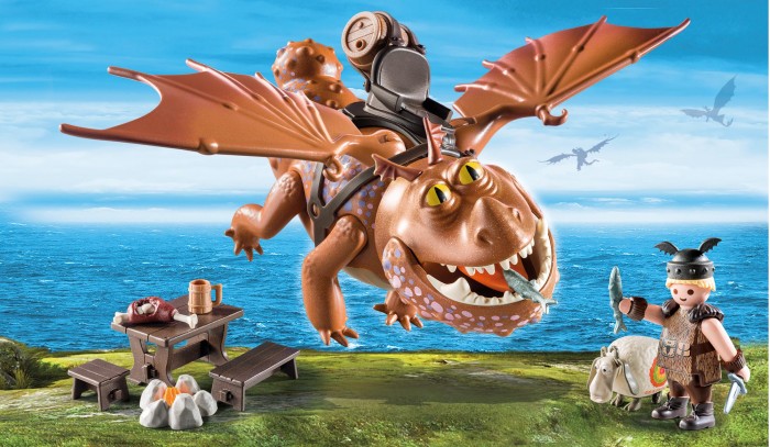 

Конструктор Playmobil Драконы Рыбьенг и Сарделька, Драконы Рыбьенг и Сарделька