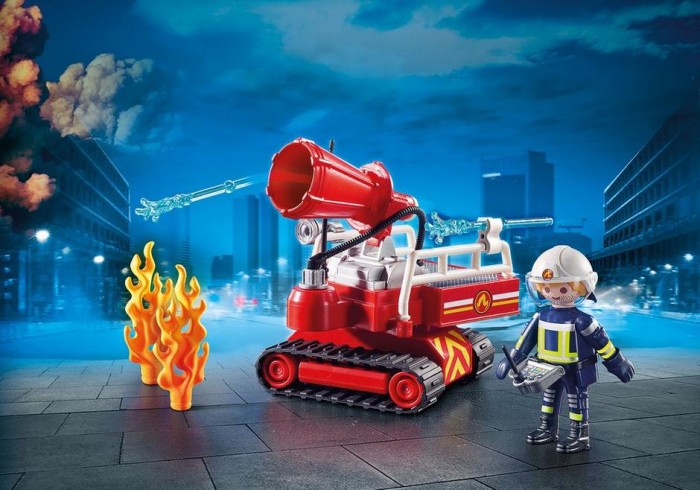 фото Конструктор Playmobil Пожарная машина с пенной пушкой