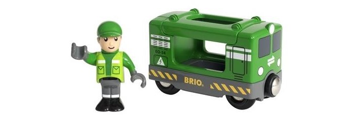 

Brio Набор Грузовой вагон с машинистом, Набор Грузовой вагон с машинистом