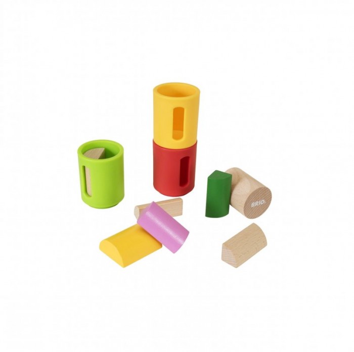 Деревянная игрушка Brio Игровой набор Формочки-сортеры 10 деталей