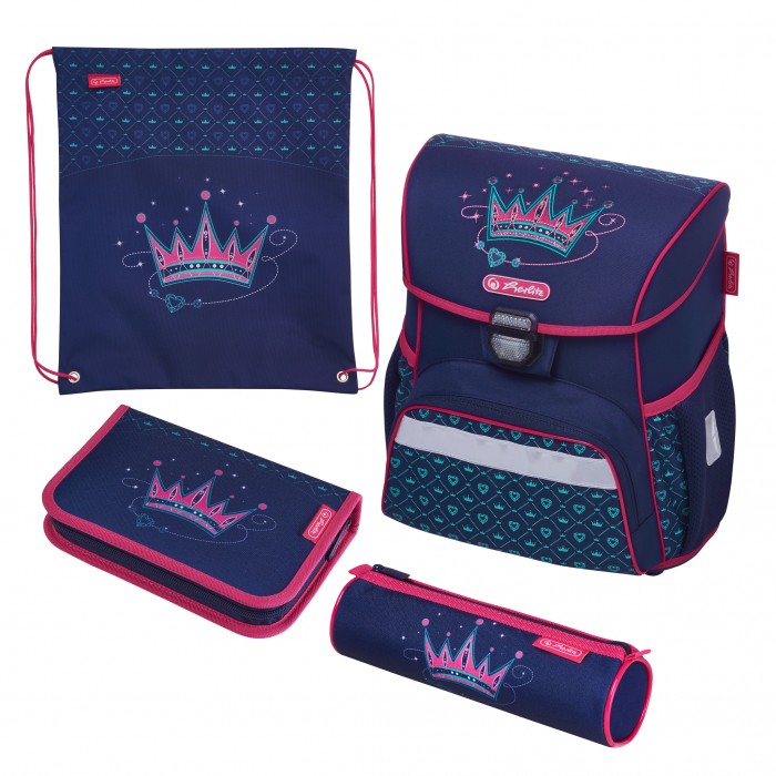 

Herlitz Ранец Loop Plus Crown с наполнением, Ранец Loop Plus Crown с наполнением