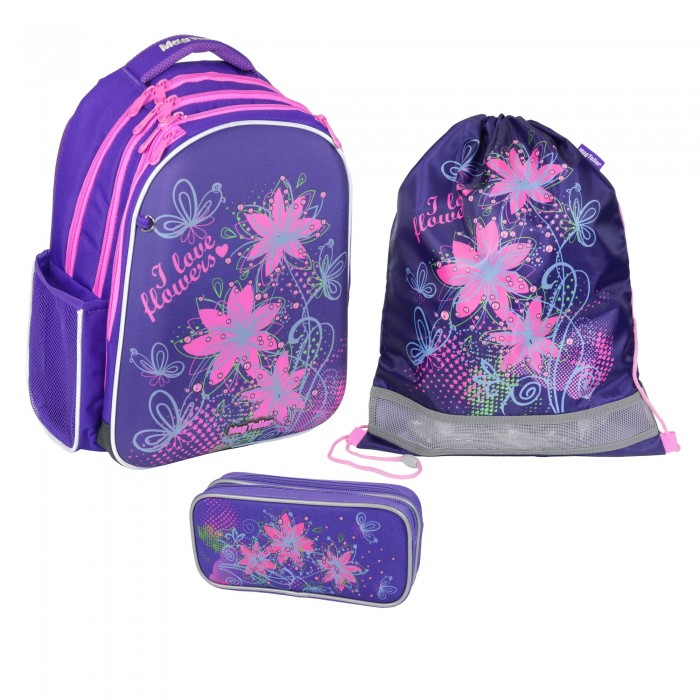 

Magtaller Рюкзак школьный Stoody II Flowers с наполнением, Рюкзак школьный Stoody II Flowers с наполнением