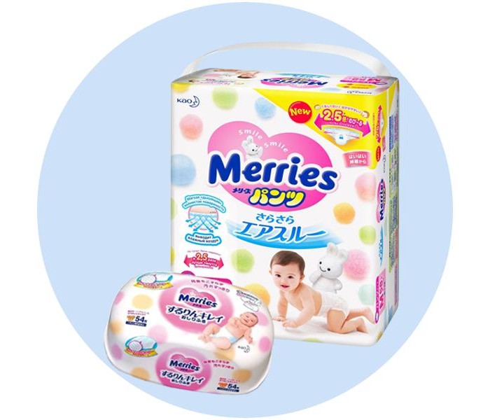 

Merries Подгузники-трусики M (6-11 кг) 58 шт. с влажными салфетками 54 шт., Подгузники-трусики M (6-11 кг) 58 шт. с влажными салфетками 54 шт.