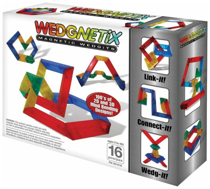 Конструктор Wedgits Wedgnetix (16 деталей)