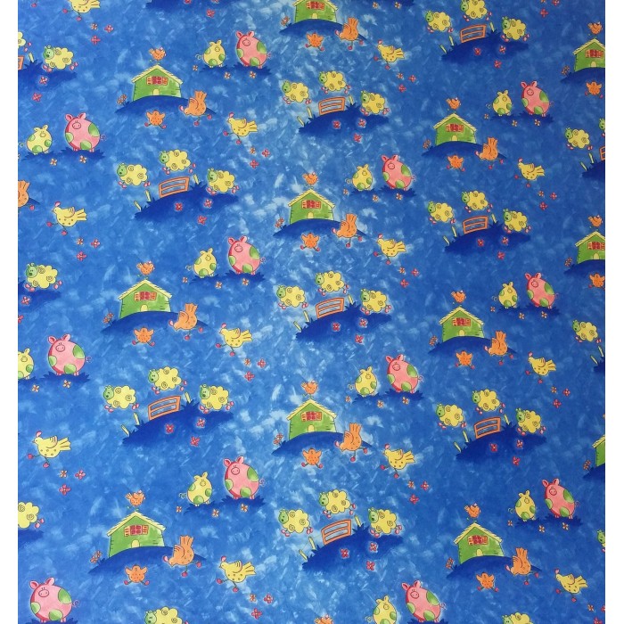 Игровой коврик BabyPol Домик в деревне