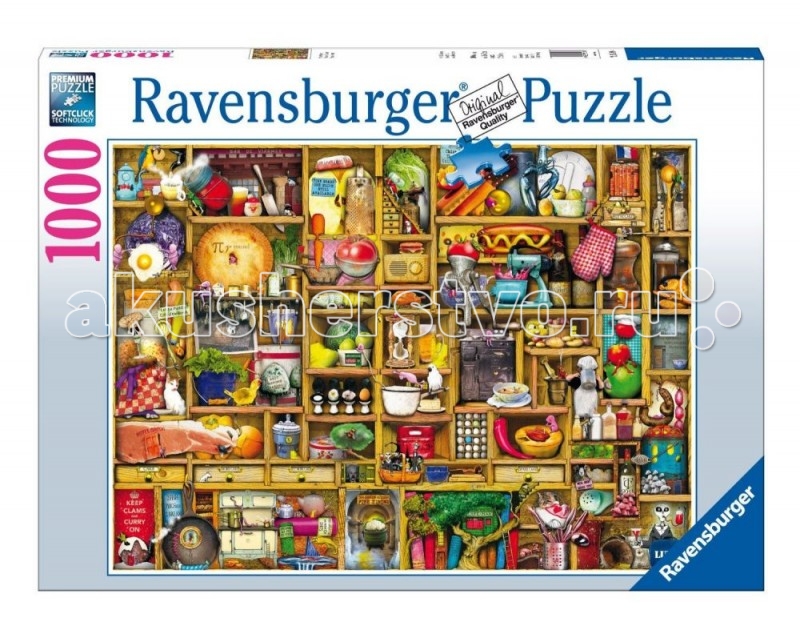 Пазлы Ravensburger Пазл Кухонный шкаф 1000 элементов
