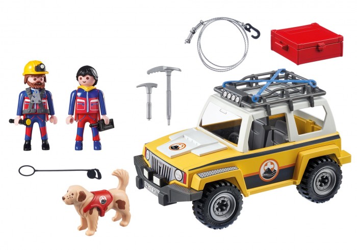 

Конструктор Playmobil Горноспасательная Грузовик горноспасателей, Горноспасательная Грузовик горноспасателей