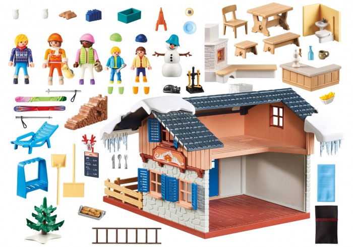 

Конструктор Playmobil Зимние виды спорта Лыжная база, Зимние виды спорта Лыжная база
