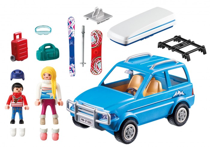 

Конструктор Playmobil Зимние виды спорта Зимний внедорожник, Зимние виды спорта Зимний внедорожник