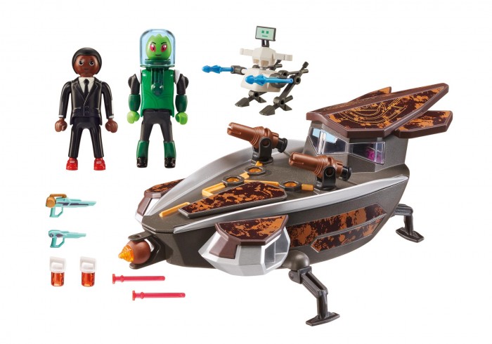 

Конструктор Playmobil Супер 4 Скайджет пришельца Сикрониана с Джином, Супер 4 Скайджет пришельца Сикрониана с Джином